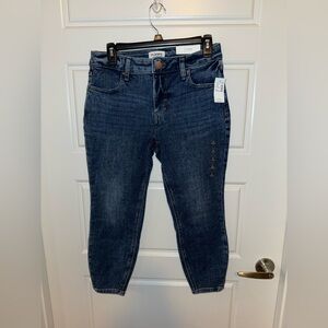 Maurices Dark Blue Ankle Jeans